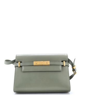 Pre-Owned Saint Laurent Small Manhattan Shoulder Bag Leather