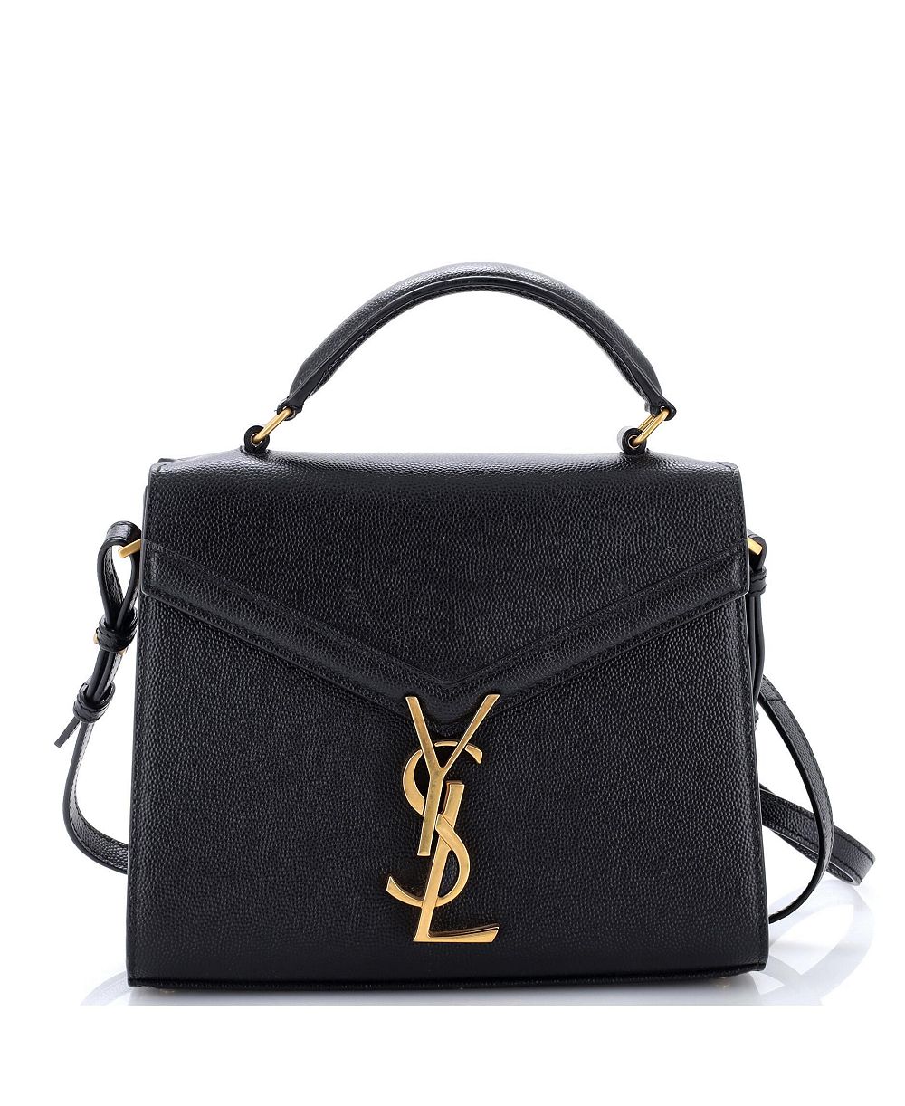 Сумка Saint Laurent Mini Cassandra Top Handle из кожи, б/у