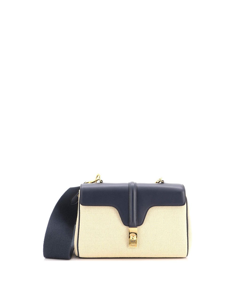Pre-Owned Celine сумка Teen Soft 16, холст и кожа