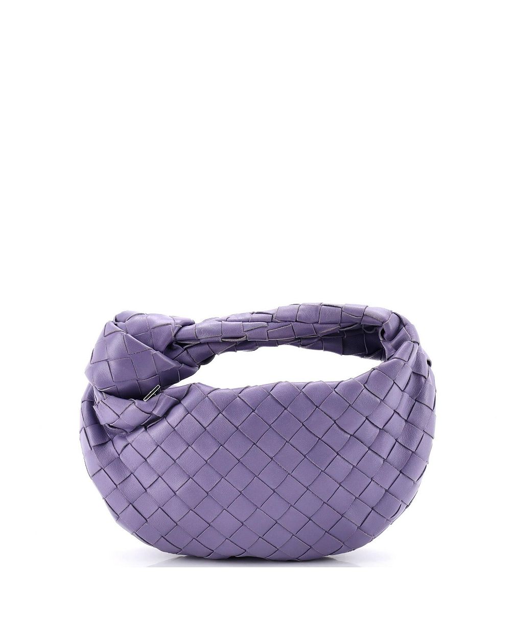 Б/у женская сумка Bottega Veneta Mini BV Jodie Hobo Intrecciato Nappa