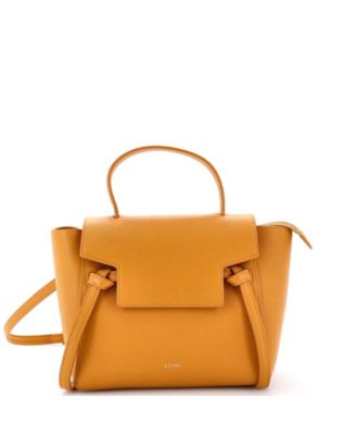 Pre-Owned Celine Nano Belt Bag Textured Leather