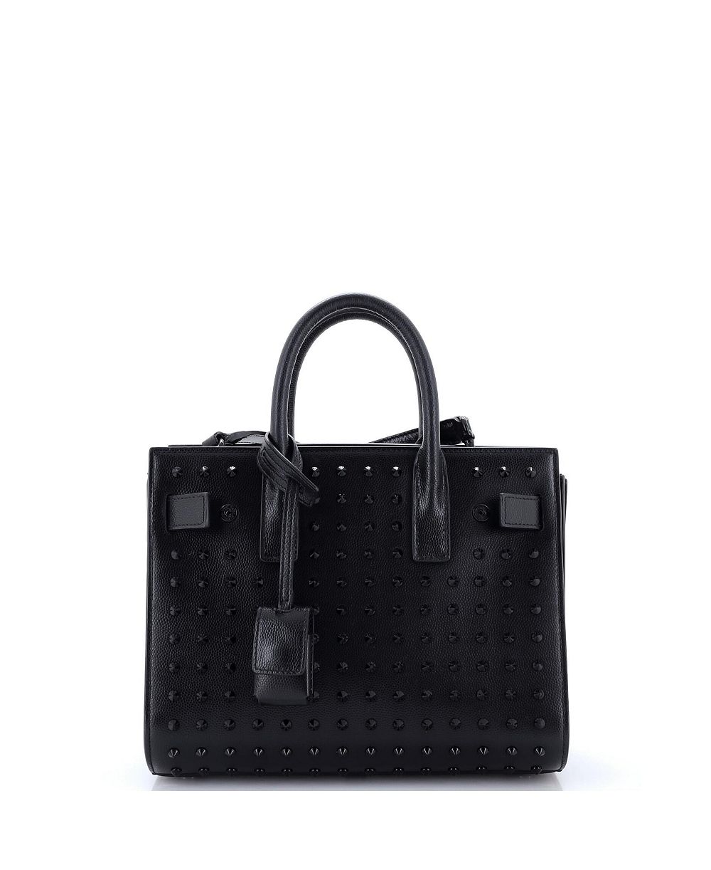 Pre-Owned Saint Laurent Nano Sac de Jour Bag Studded Leather