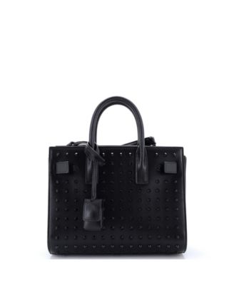 Pre-Owned Saint Laurent Nano Sac de Jour Bag Studded Leather
