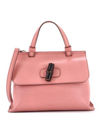 Сумка Gucci Small Bamboo Daily Top Handle Leather (б/у)