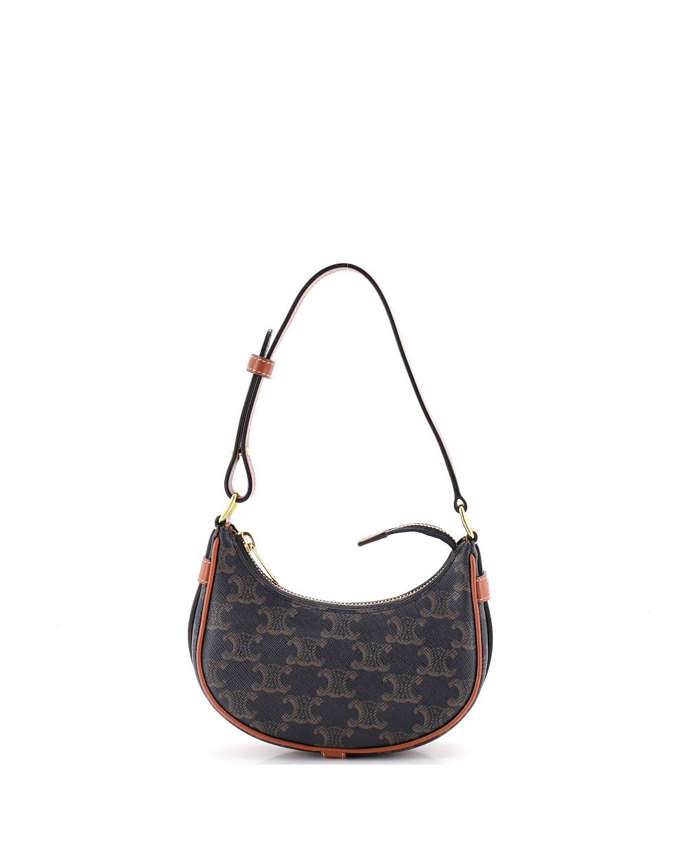 Celine Mini Ava сумка Triomphe Coated Canvas Pre-Owned