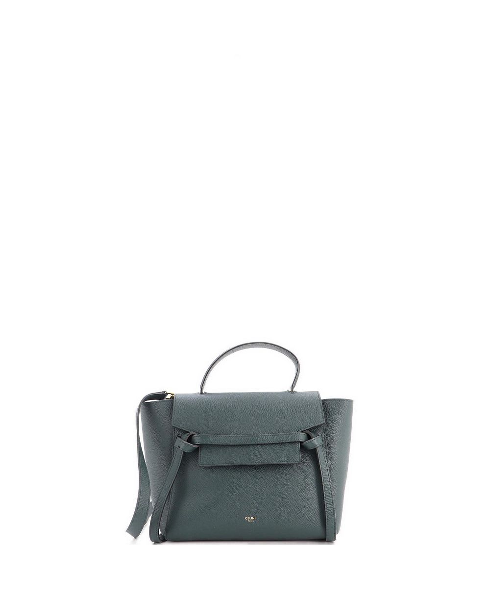 Celine Micro Belt сумка, текстурированная кожа, Pre-Owned