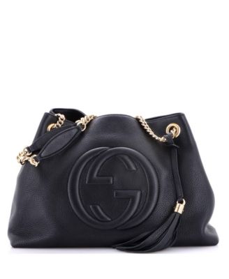 Б/у Gucci Medium Soho Chain Strap Shoulder Bag Leather