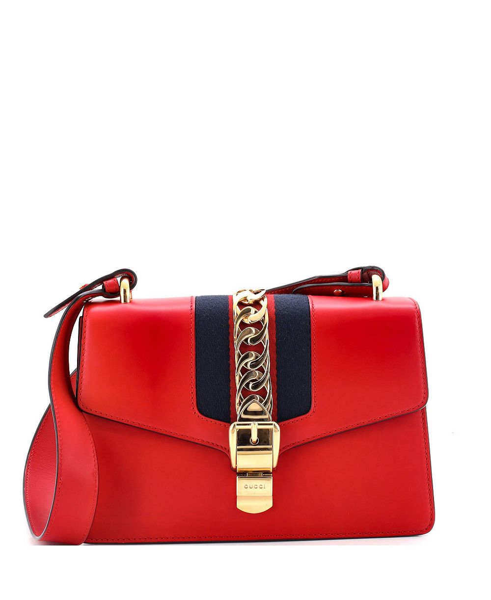 Сумка через плечо Gucci Small Sylvie Leather Pre-Owned