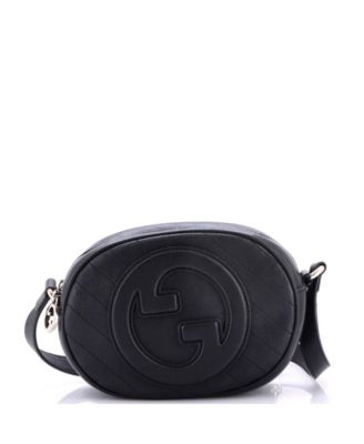 Pre-Owned Gucci Blondie NM Round Camera Bag Diagonal Quilted Leather