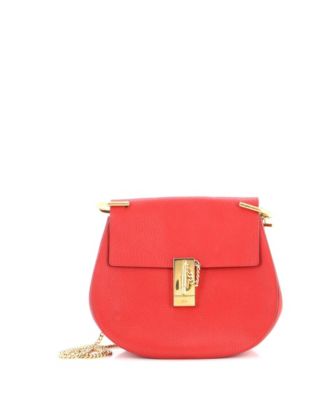 Бренд Chloe Small Drew crossbody сумка кожаная