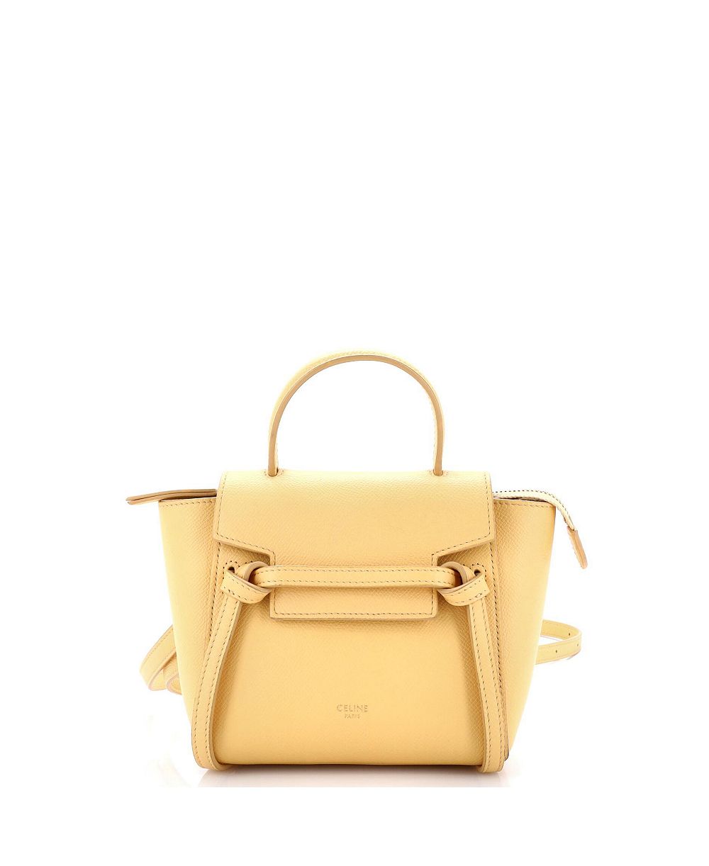 Pre-Owned Celine Мини-сумка-пояс Pico из текстурированной кожи