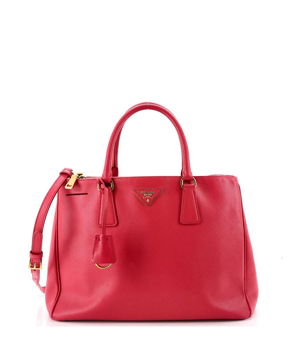 Сумка-тоут Prada Medium Double Zip Lux Saffiano Leather
