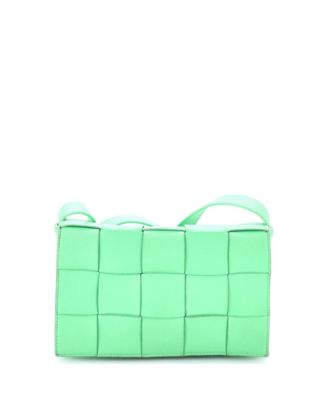 Pre-Owned Bottega Veneta сумка Cassette Crossbody Maxi Intrecciato кожаная