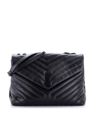 Сумка через плечо Saint Laurent Pre-Owned Large Loulou кожаная