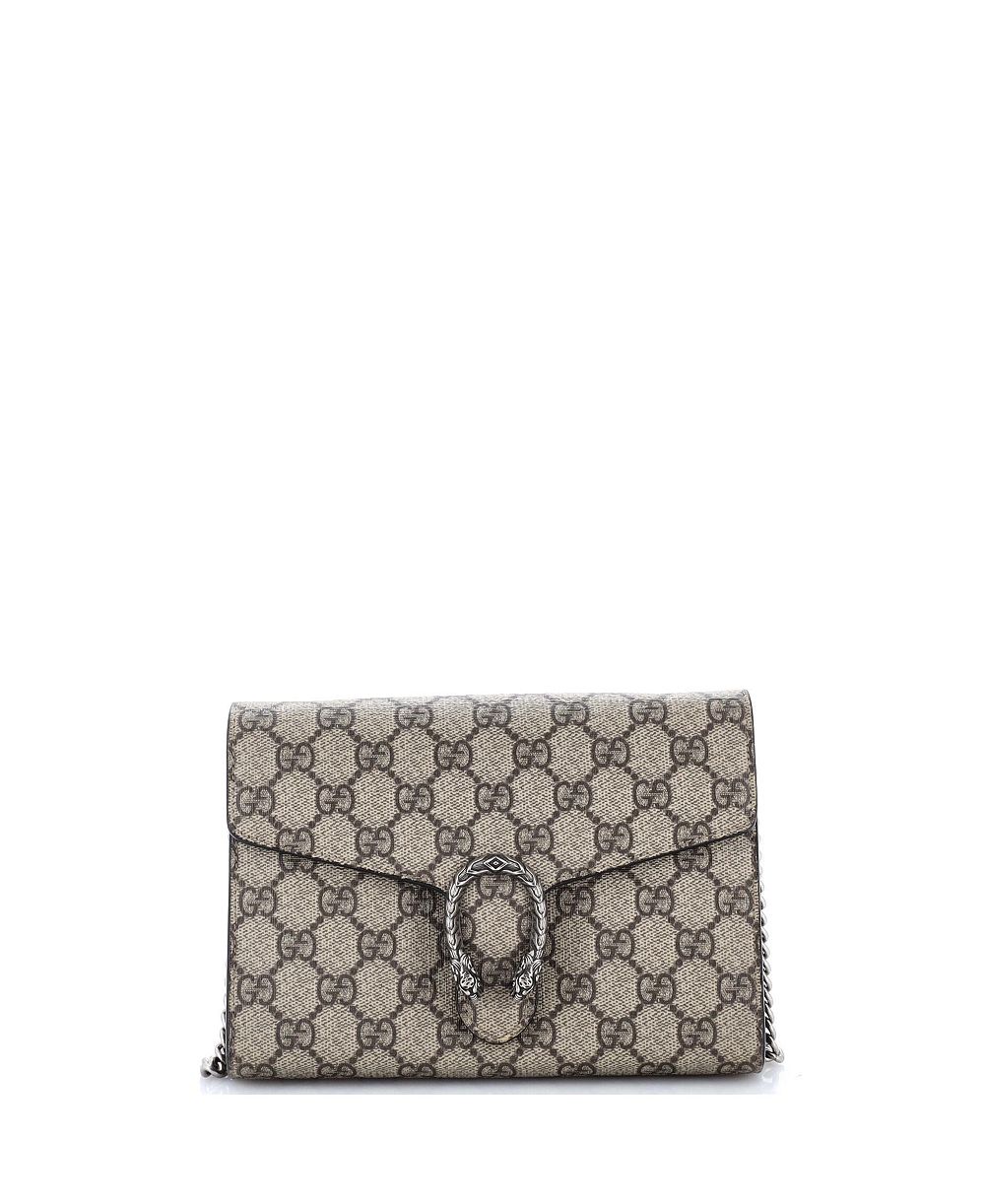 Кошелек Gucci Small Dionysus Chain GG Coated Canvas Pre-Owned