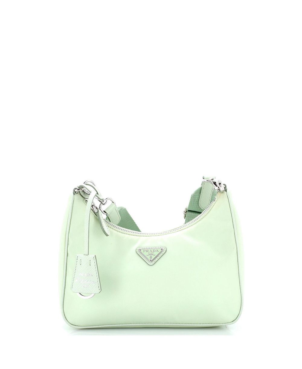 Pre-Owned Prada Small Re-Edition 2005 Shoulder Bag Tessuto