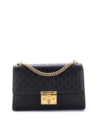 Сумка через плечо Gucci Medium Padlock Guccissima Leather б/у