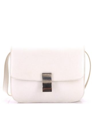 Pre-Owned Celine Medium Classic Box Bag Grainy Leather