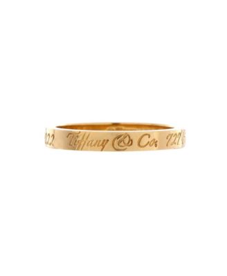 Pre-Owned Tiffany & Co Notes Fifth Avenue New York Ring