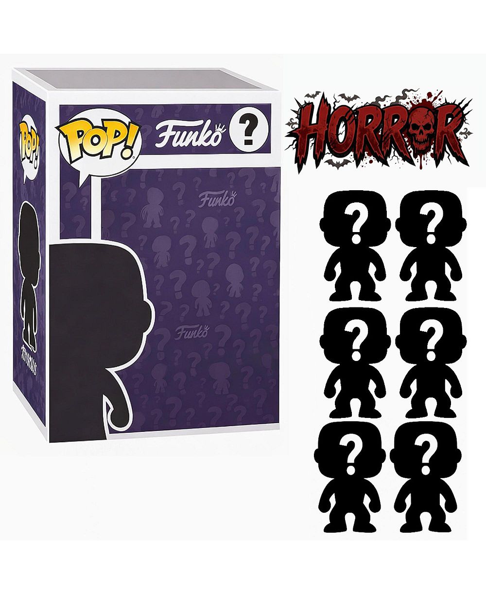 Funko Pop! Warner Bros. Horror Mystery набор из 6 фигурок, от 4 лет
