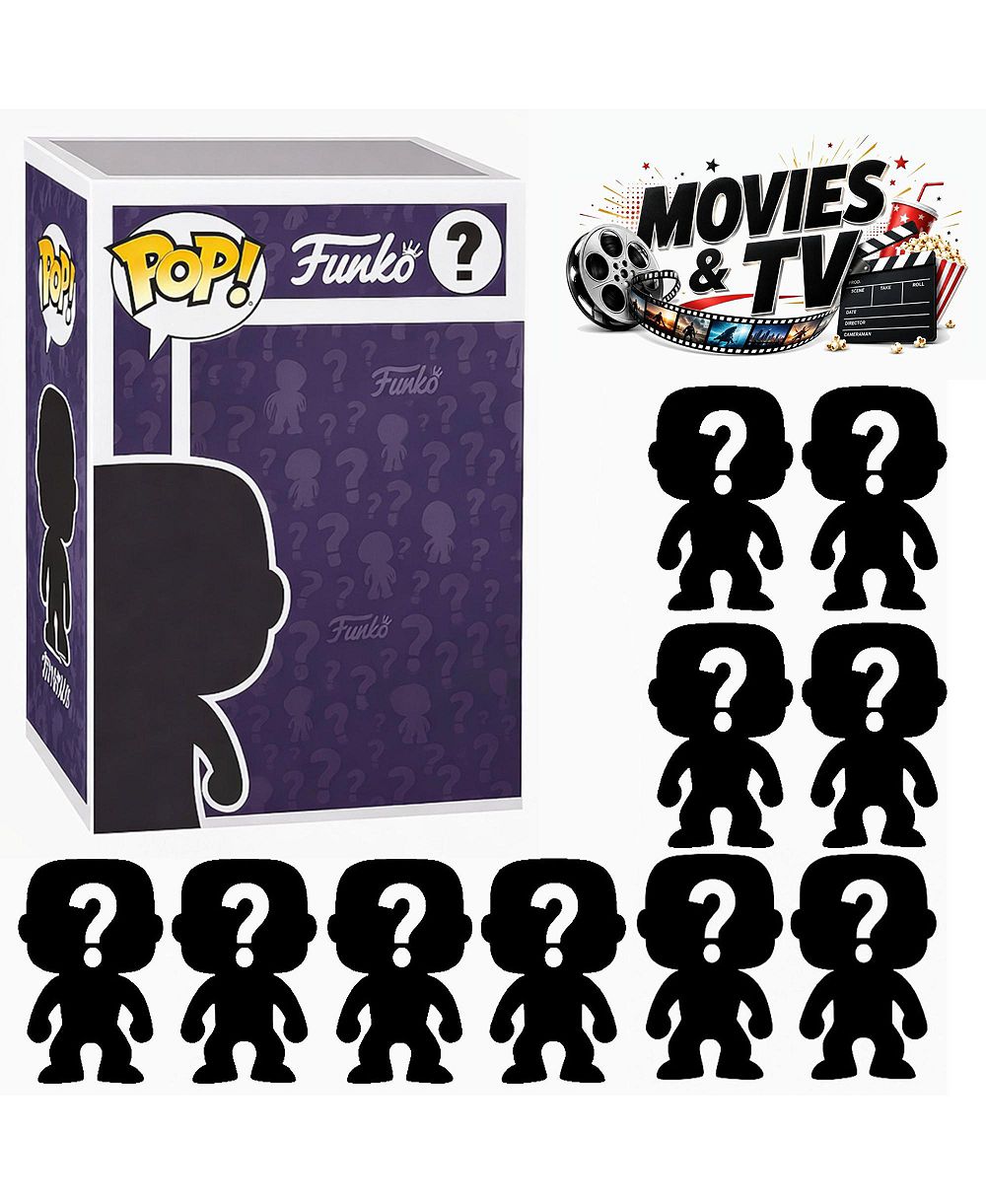 Фигурки Funko Pop! Movies and TV, 10-Piece Blind Box, Ages 4+