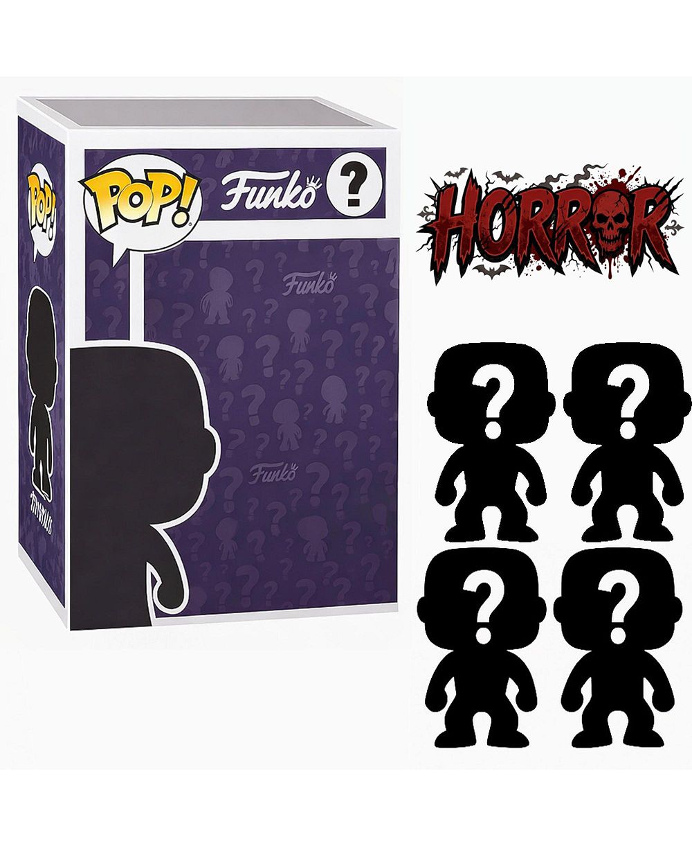 Набор Funko Pop! Horror Mystery из 4 фигурок, от 4 лет
