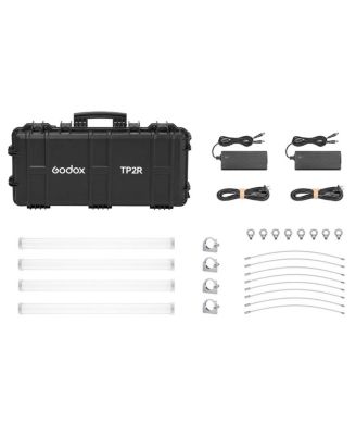 Godox TP2R комплект из 4 светодиодных трубок RGBWW 2-Foot 4-Light Kit