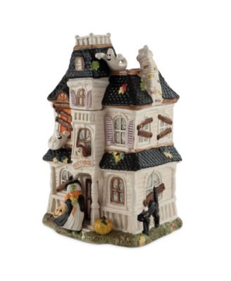 Fitz and Floyd банка для печенья Halloween Haunted House