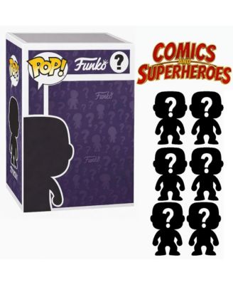 Фигурки Funko Pop! Супергерои, тайник, 6 штук, возраст 4+