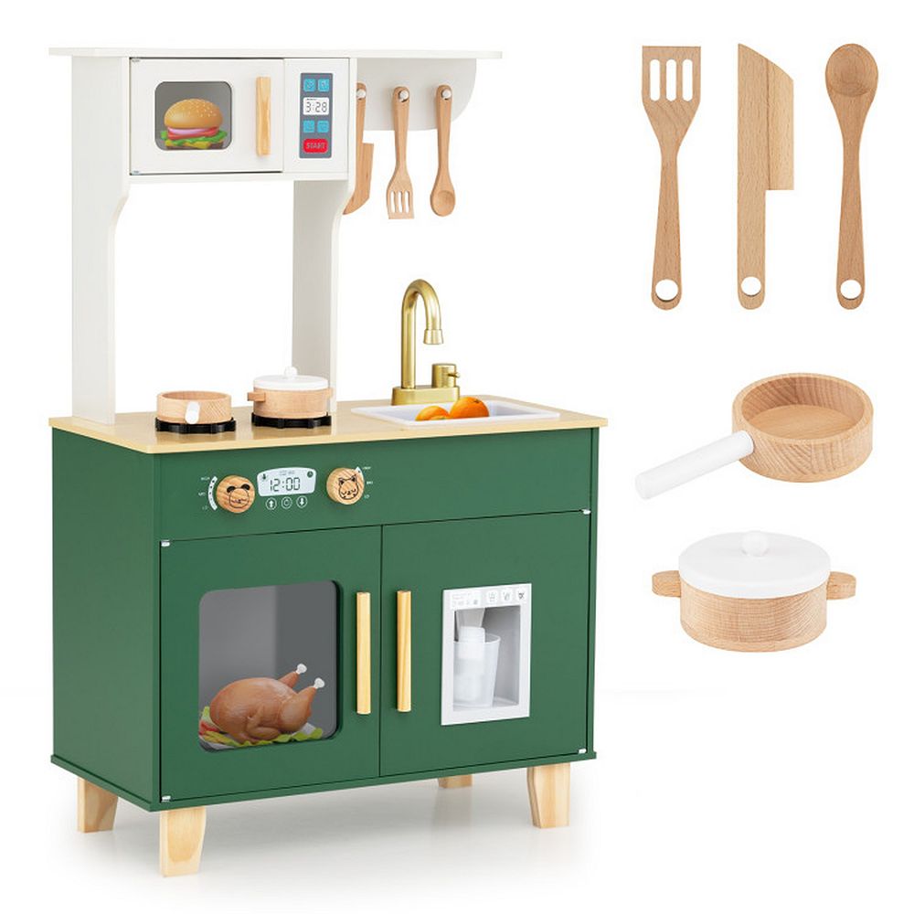 Игровая кухня SUGIFT компактная, с кликающими ручками, 3-6 лет