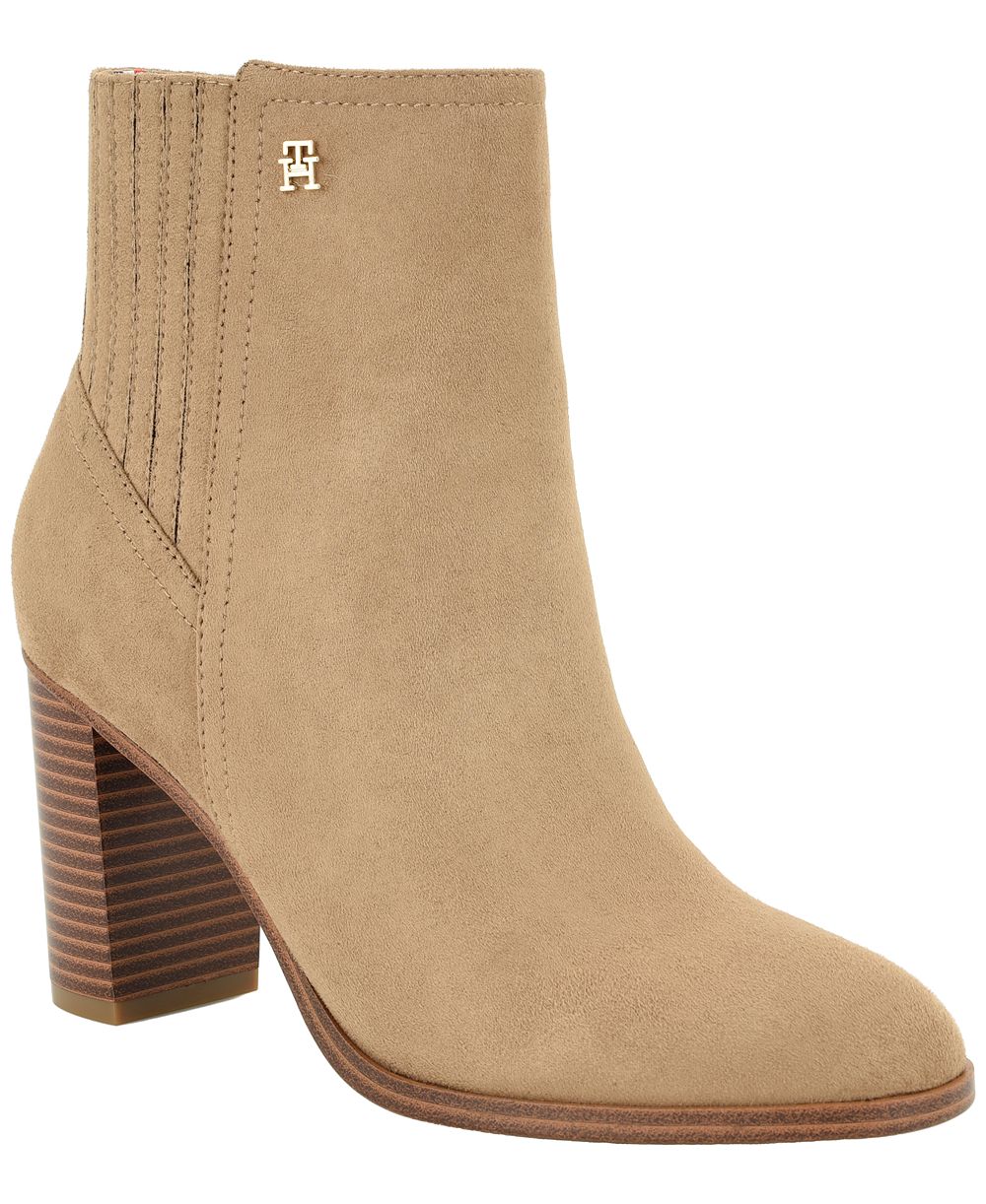 Tommy Hilfiger Women's Dannie Block Heel Booties