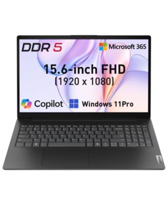 Lenovo Ноутбук V15 Business 15.6" FHD Intel N-Series 8GB DDR5 256GB SSD Wi-Fi 6 Windows 11 Pro Black