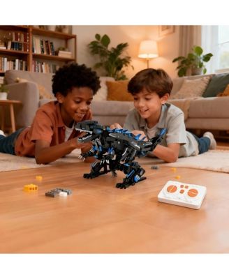 homfan Dinosaur 5-in-1 Remote Control Programmable Building Set, Ages 6-12
