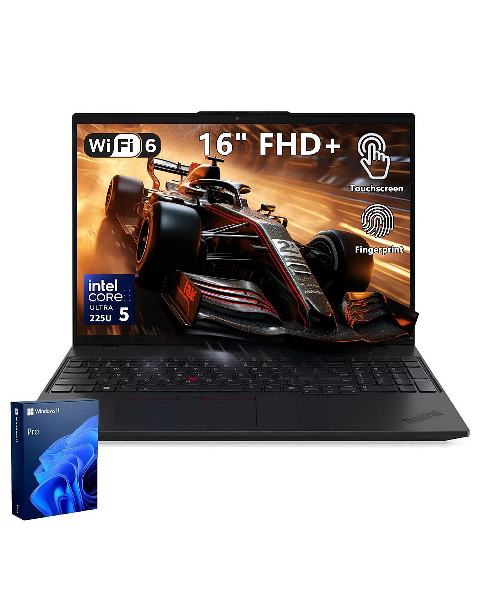 Lenovo ThinkPad L16 16" FHD+ Touch AI ноутбук Intel Core Ultra 5 225U, 32GB RAM, 2TB SSD, Wi-Fi 6, Win11 Pro, Black