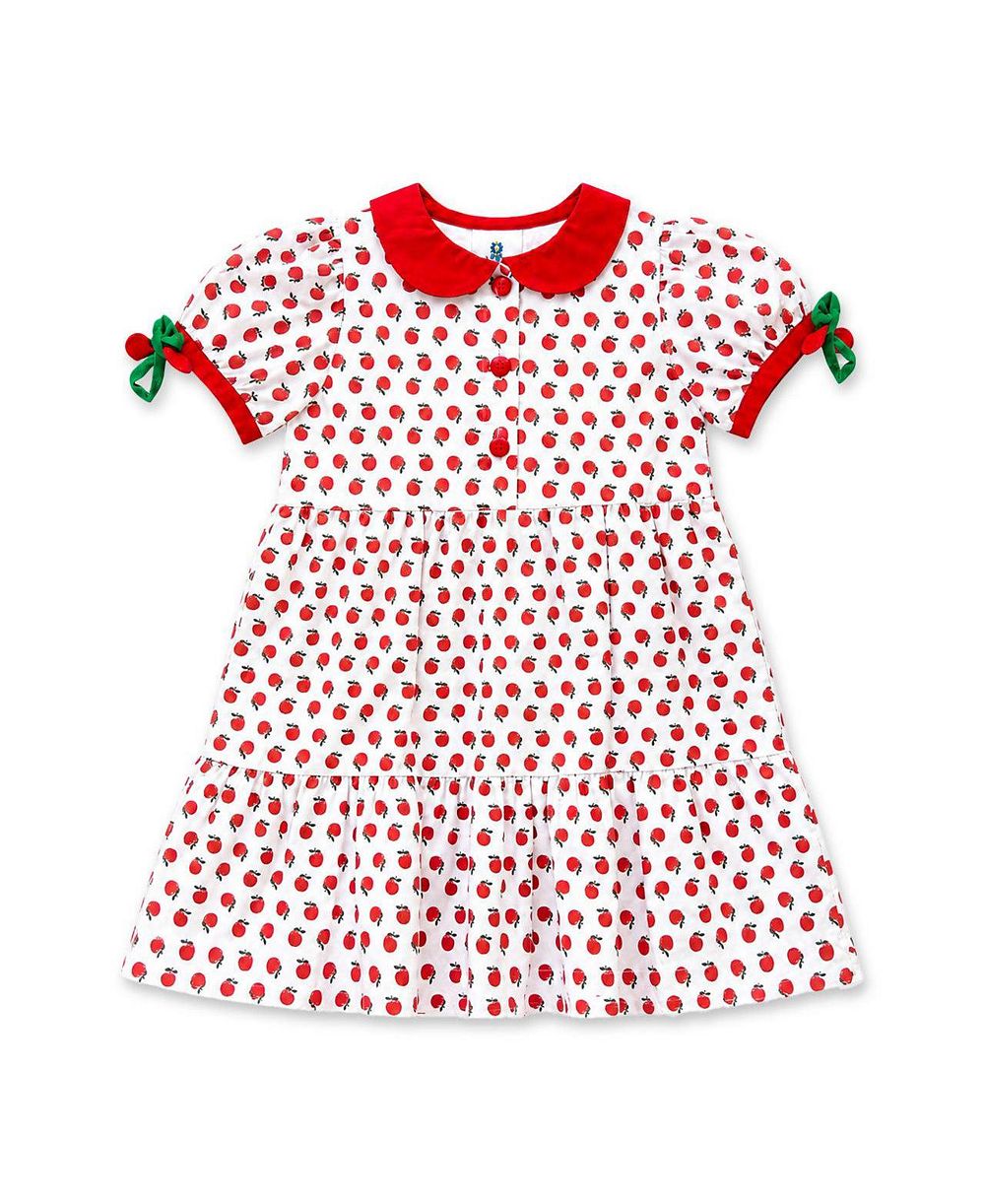 Платье Florence Eiseman Little Girls Apple Print