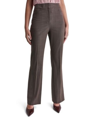 Женские брюки BCBG с высокой талией и расклешенным низом