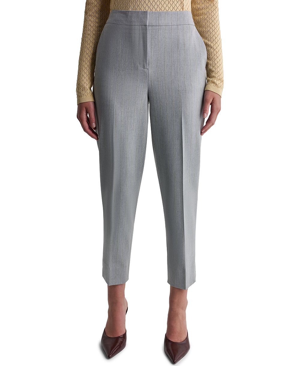 BCBG Women's High-Rise Slim Ankle Pants