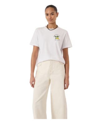 Hush Women's 100% Cotton Short Sleeve T-shirt