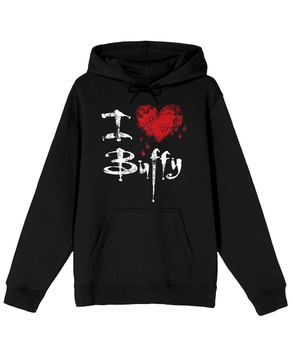 Мужская толстовка Buffy The Vampire Slayer с длинным рукавом и надписью I Love Buffy