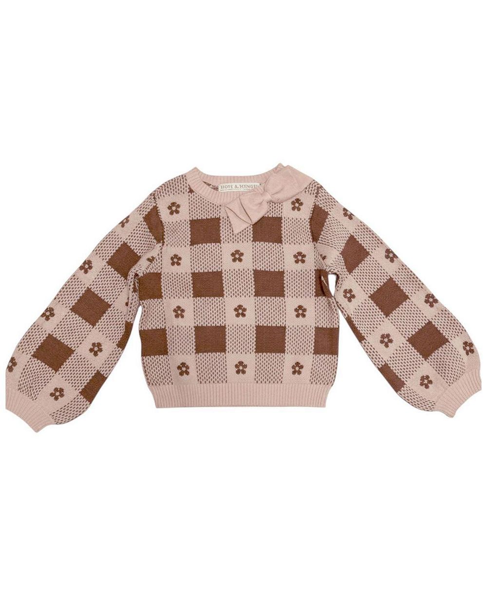 Детский свитер Hope & Henry Organic Bow Detail