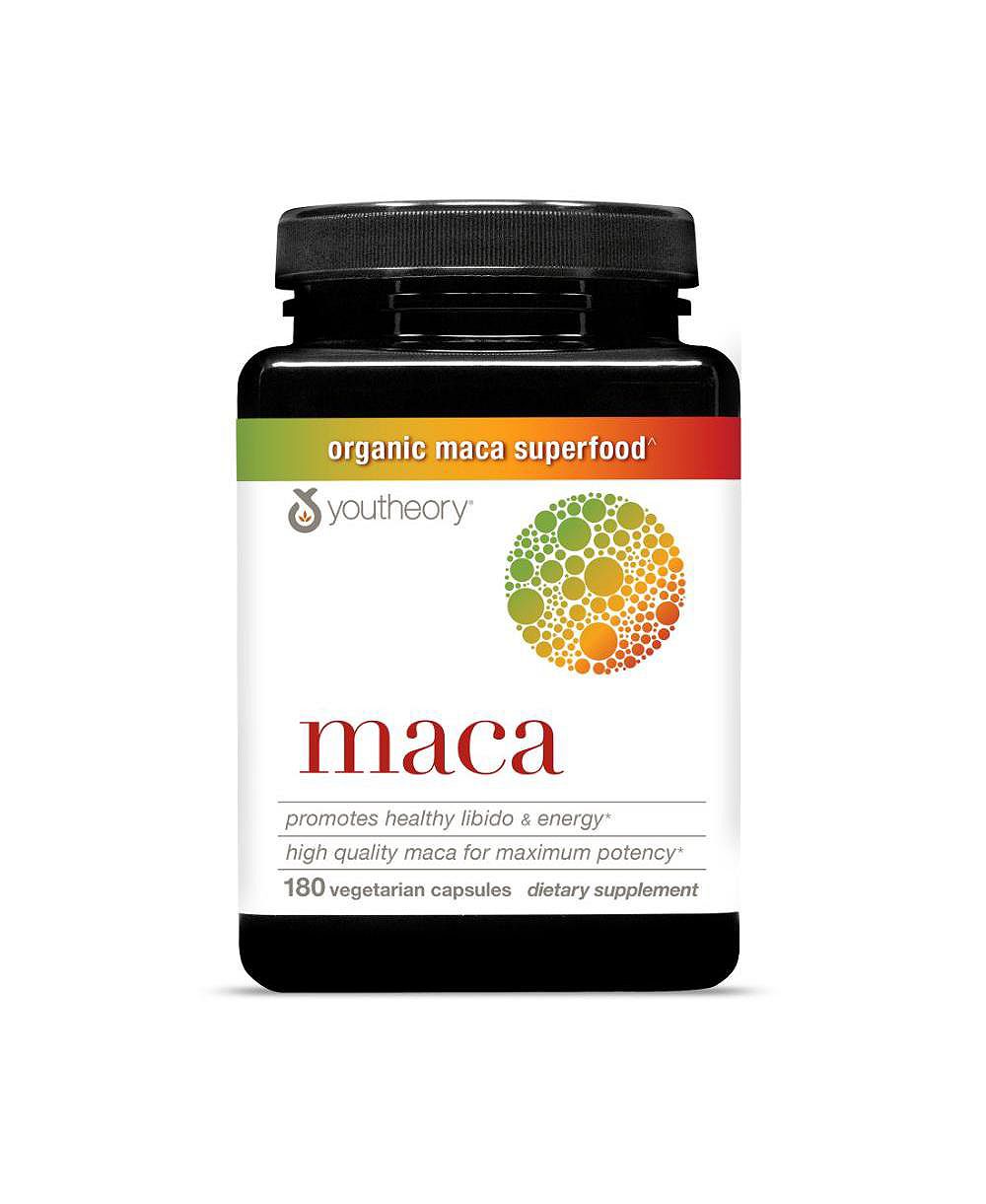 Youtheory Maca Capsule 180 вегетарианских капсул
