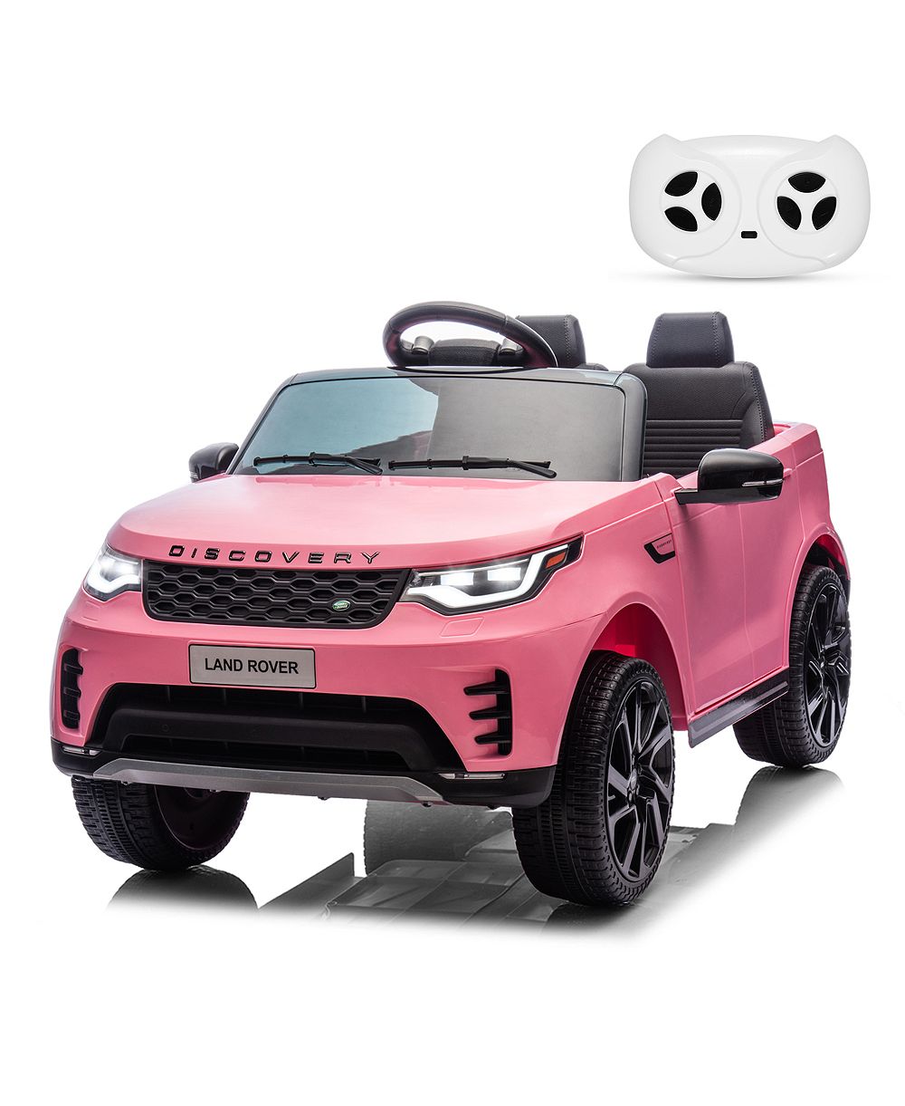 Детская электромашина homfan 12V на 2 места, Land Rover с пультом управления и LED
