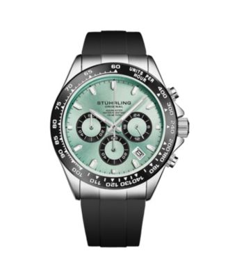 Хронограф Stuhrling Aquamaster 4050 с силиконовым ремешком