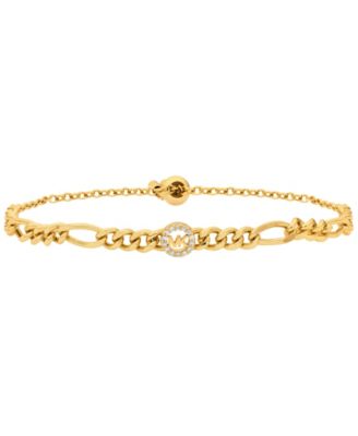 MICHAEL Michael Kors Logo Figaro Chain Bracelet