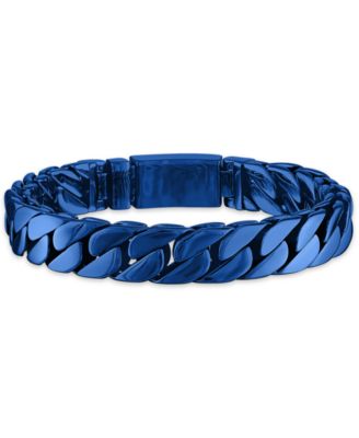 Мужской браслет Esquire Men's Jewelry из нержавеющей стали с двойным слоем и плетением curb, 11 мм