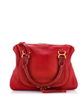 Б/у сумка Chloe Medium Marcie Satchel Leather