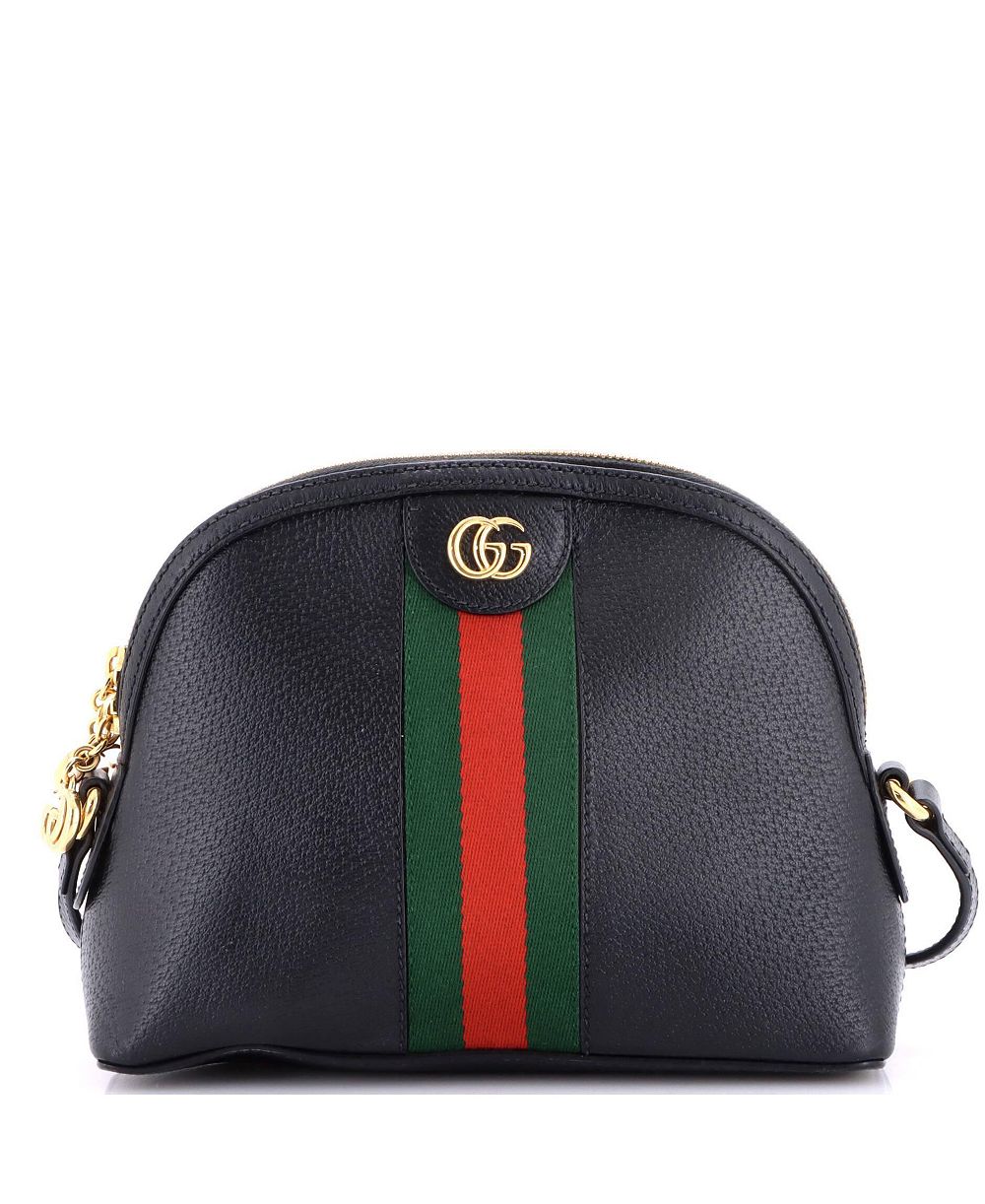 Pre-Owned Gucci Small Ophidia кожаная сумка через плечо