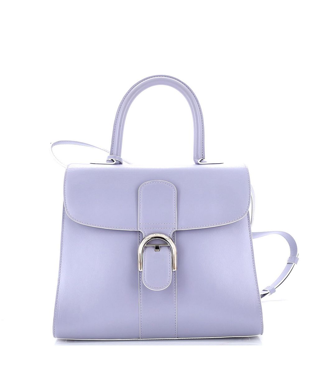 Кожаная сумка с ручкой Pre-Owned Delvaux MM Brillant