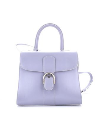 Кожаная сумка с ручкой Pre-Owned Delvaux MM Brillant