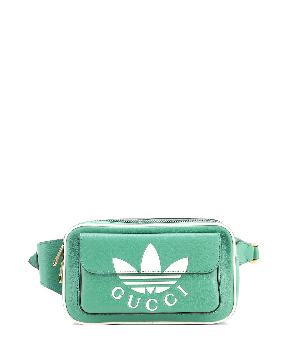 Pre-Owned Gucci x adidas Zip Belt Bag Leather